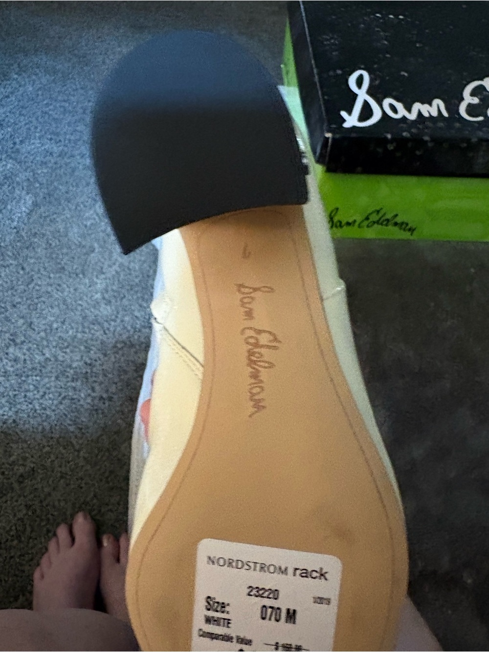 Brand new Sam Edelman cream mid boots. - Picture 6 of 8